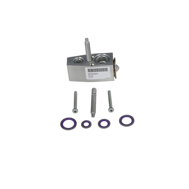 GM Genuine Parts Air Conditioning Thermal Expansion Valve Kit with Seals, Stud, and Bolts
