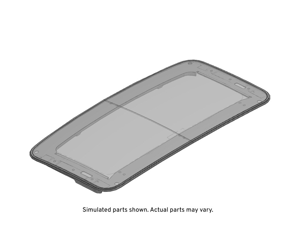 GM Genuine Parts Sunroof Window