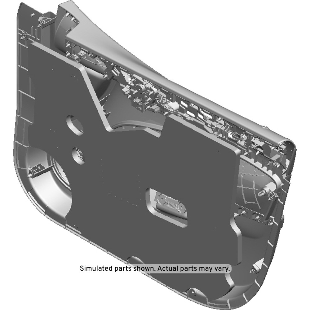GM Genuine Parts Shale Front Driver Side Door Trim