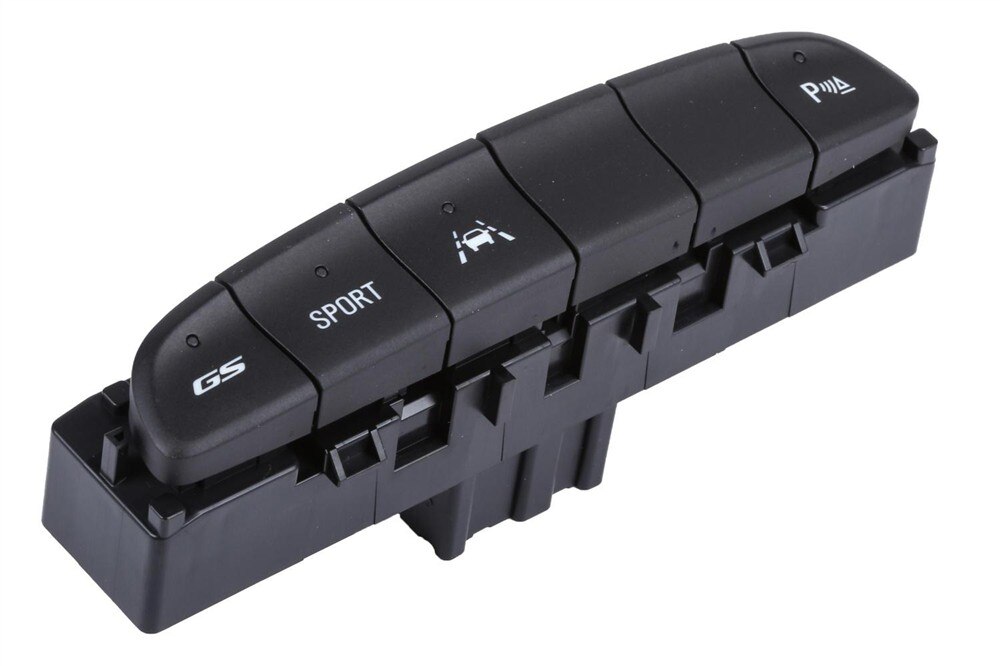GM Genuine Parts Floor Console Accessory Function Switch