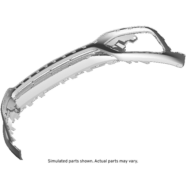 GM Genuine Parts Black Front Lower Grille