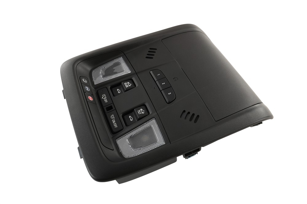 GM Genuine Parts Jet Black Roof Console