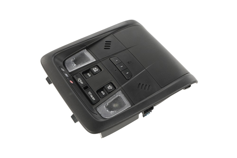GM Genuine Parts Jet Black Roof Console