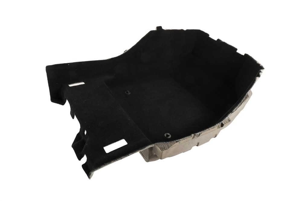 GM Genuine Parts Jet Black Front Passenger Side Floor Panel Carpet