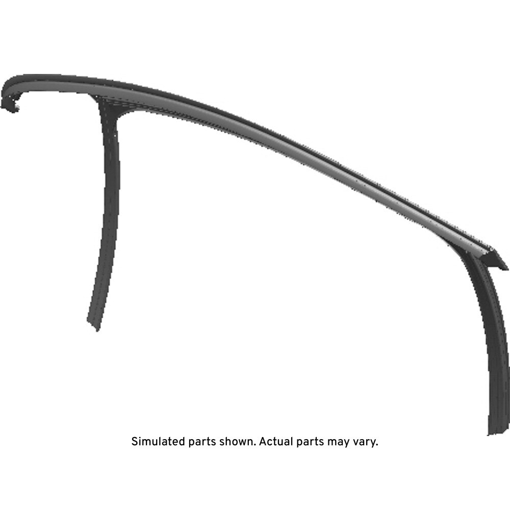 GM Genuine Parts Front Passenger Side Door Window Weatherstrip