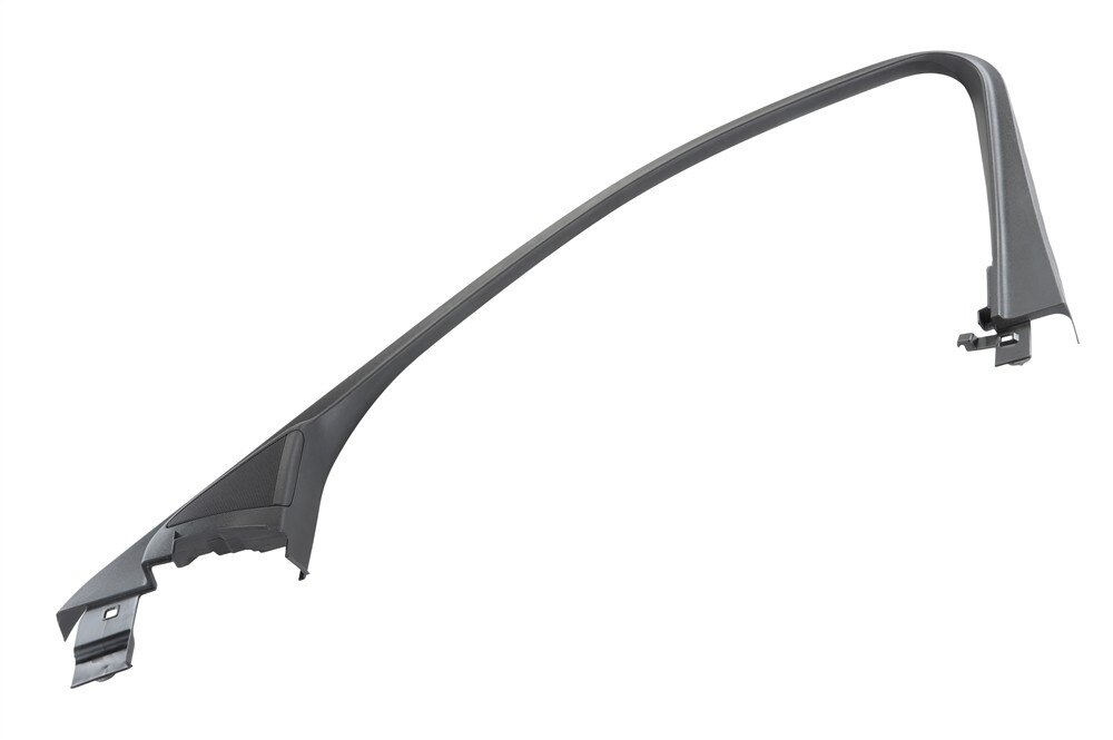 GM Genuine Parts Black Front Passenger Side Door Window Garnish Molding