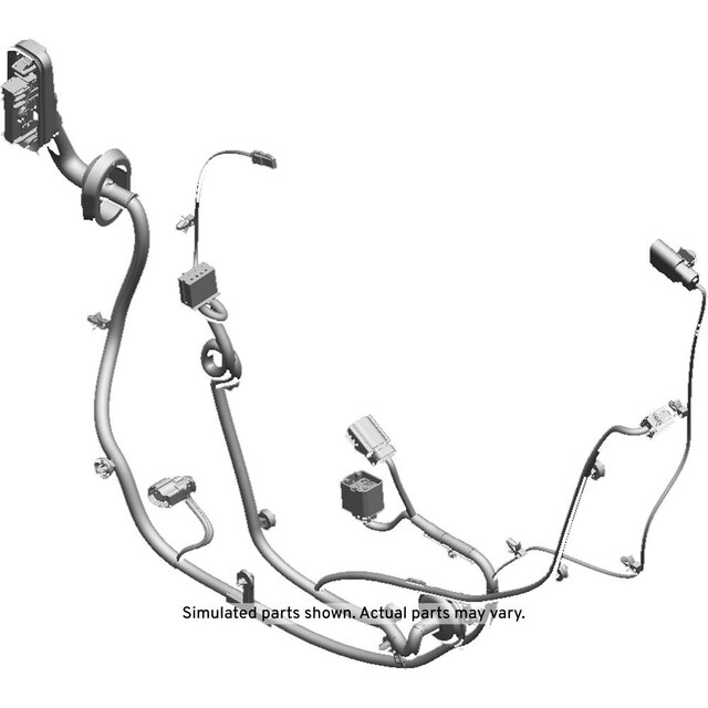 GM Genuine Parts Rear Passenger Side Door Wiring Harness