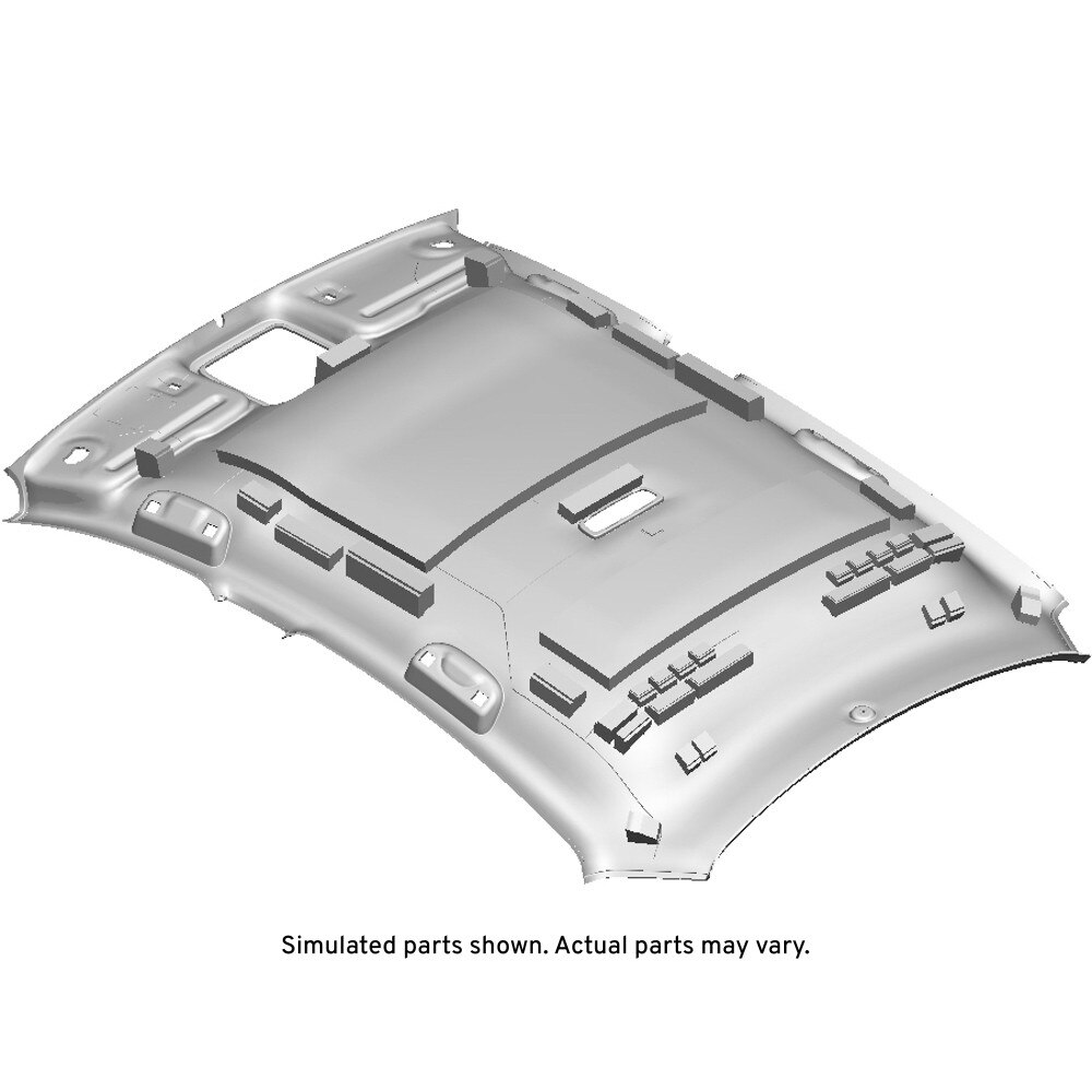GM Genuine Parts Black Headlining Trim Panel