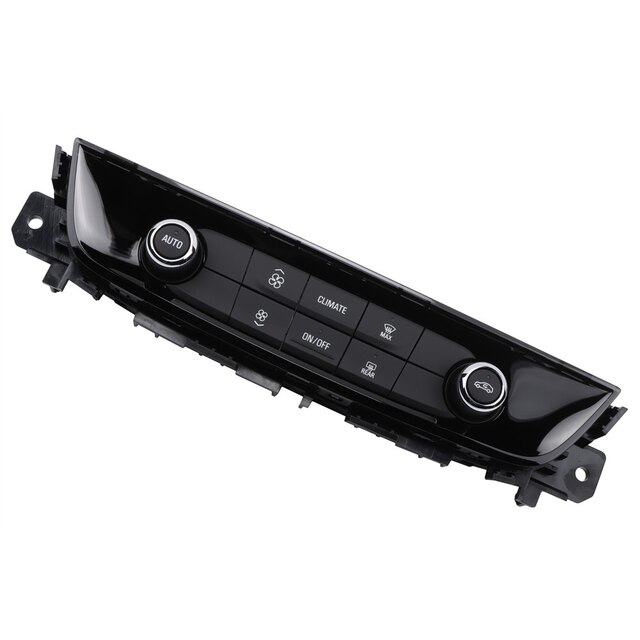 GM Genuine Parts Jet Black Heating and Air Conditioning Control Panel