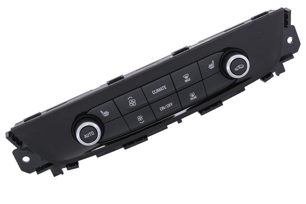 GM Genuine Parts Jet Black Heating and Air Conditioning Control Panel