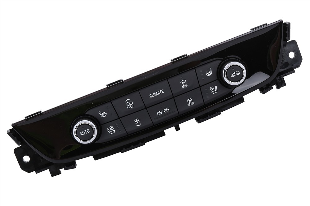 GM Genuine Parts Jet Black Heating and Air Conditioning Control Panel