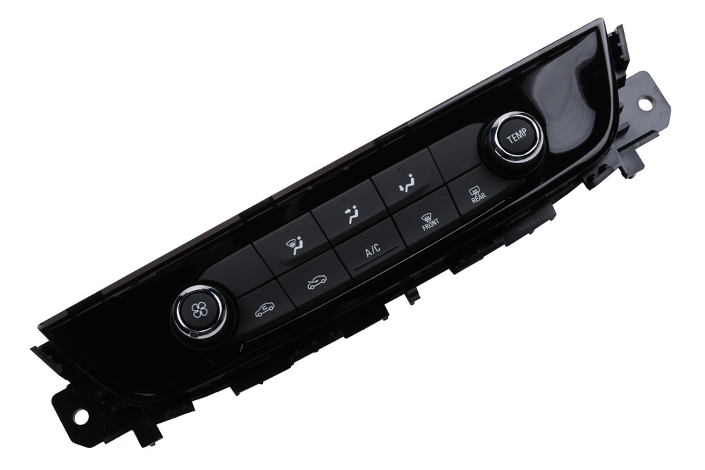 GM Genuine Parts Jet Black Heating and Air Conditioning Control Panel