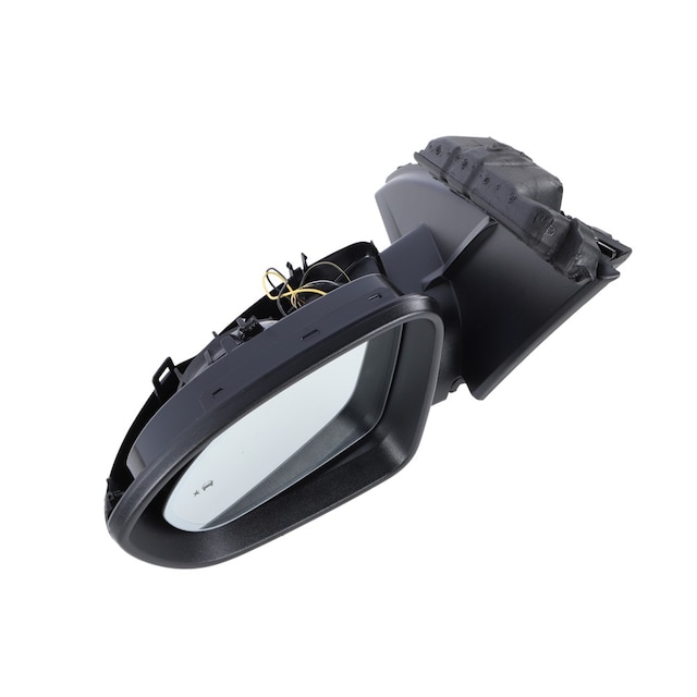 GM Genuine Parts Black Driver Side Outside Rearview Mirror