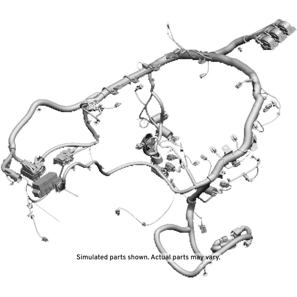 GM Genuine Parts Engine Control Module and Engine Wiring Harness