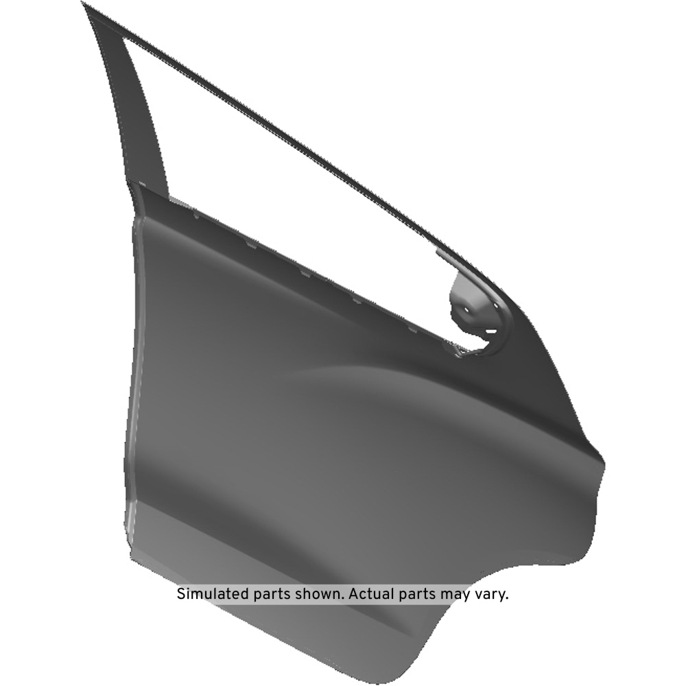 GM Genuine Parts Passenger Side Rear Door Outer Panel