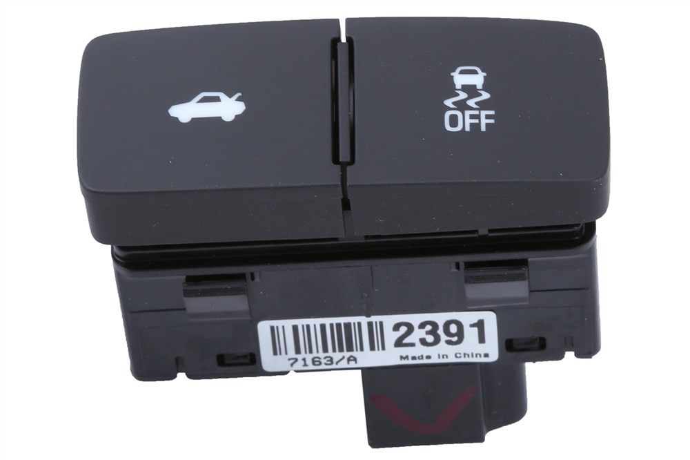 GM Genuine Parts Floor Console Accessory Function Switch