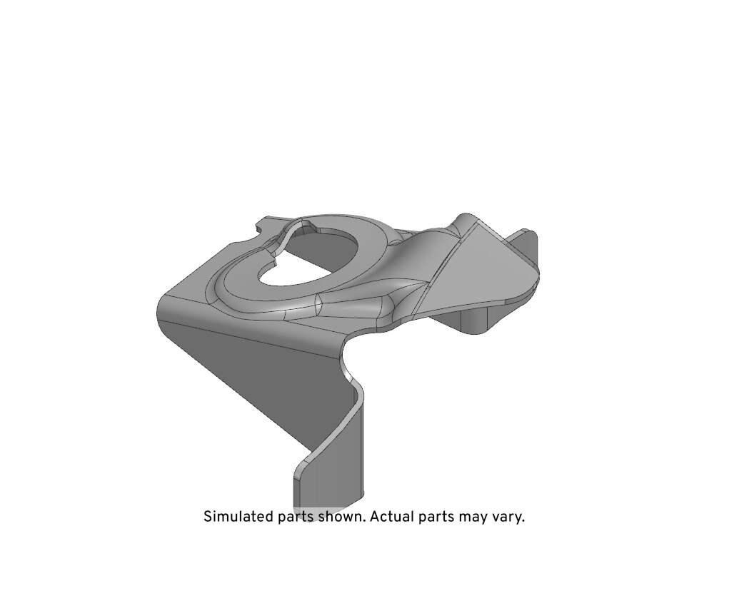 GM Genuine Parts Driver Side Hood Front Bumper Bracket