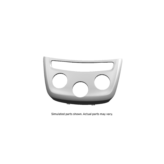 GM Genuine Parts Jet Black Instrument Panel Switch Trim Plate