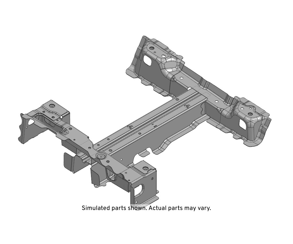 GM Genuine Parts Driver Side Floor Panel Reinforcement