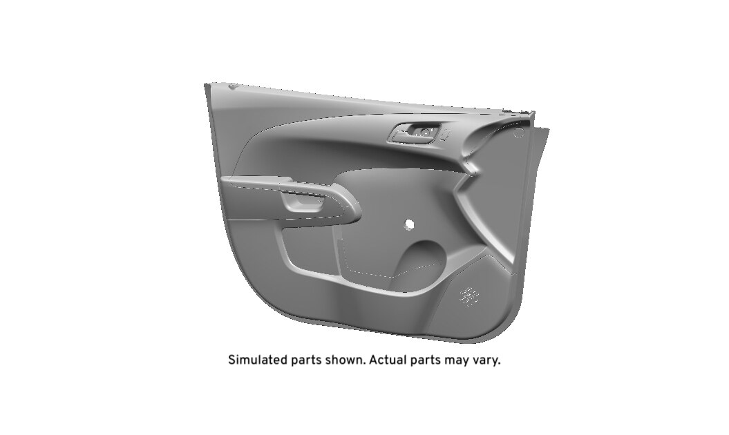 GM Genuine Parts Jet Black Front Driver Side Door Trim