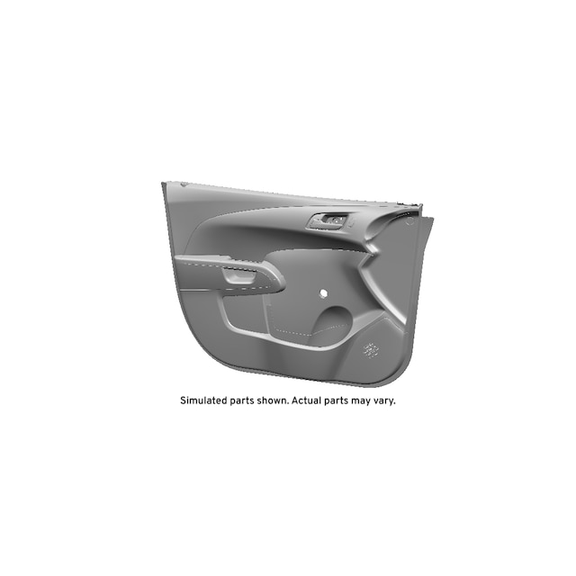 GM Genuine Parts Jet Black Front Driver Side Door Trim