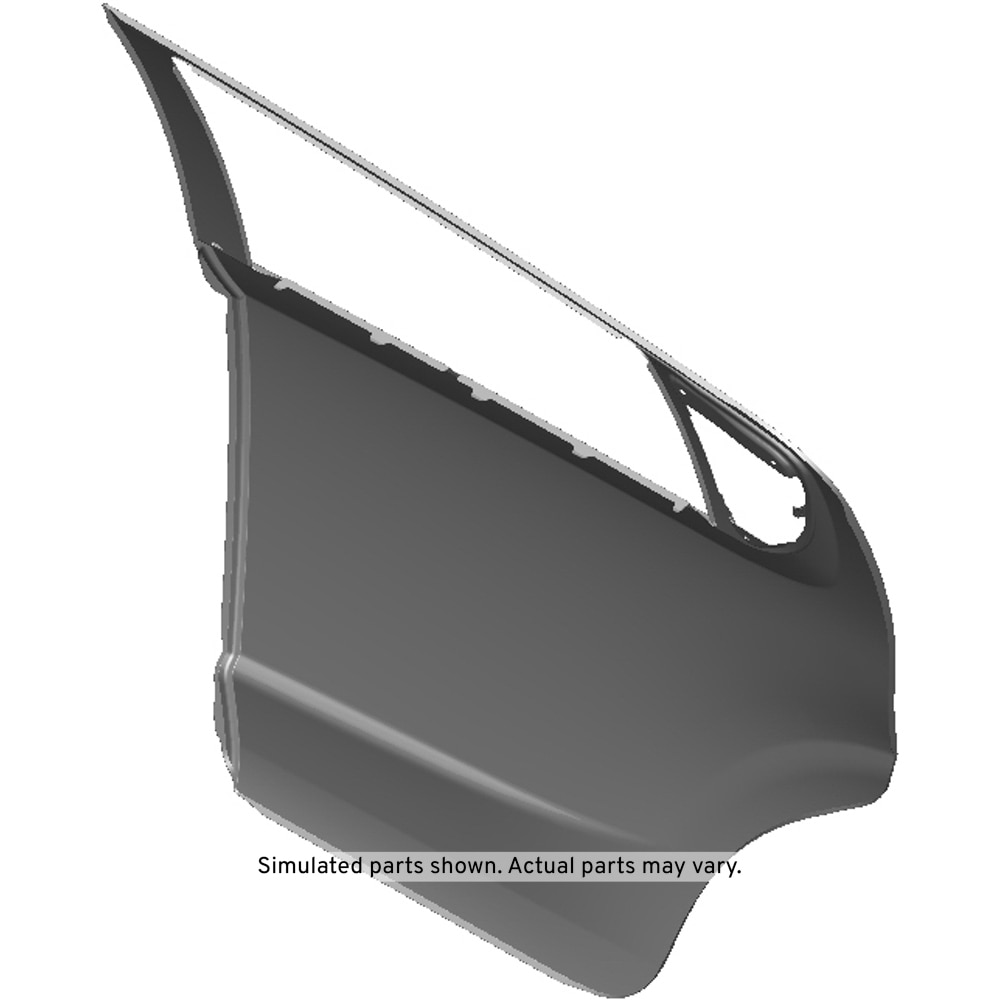 GM Genuine Parts Passenger Side Rear Door Outer Panel