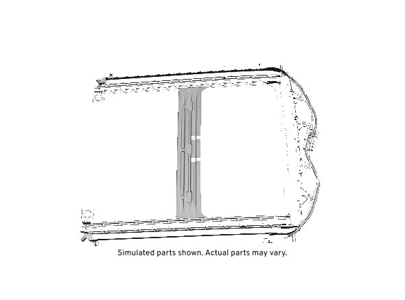 GM Genuine Parts Sunroof Housing