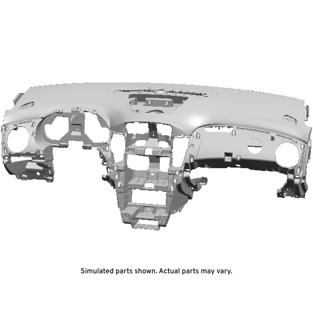GM Genuine Parts Jet Black Instrument Panel
