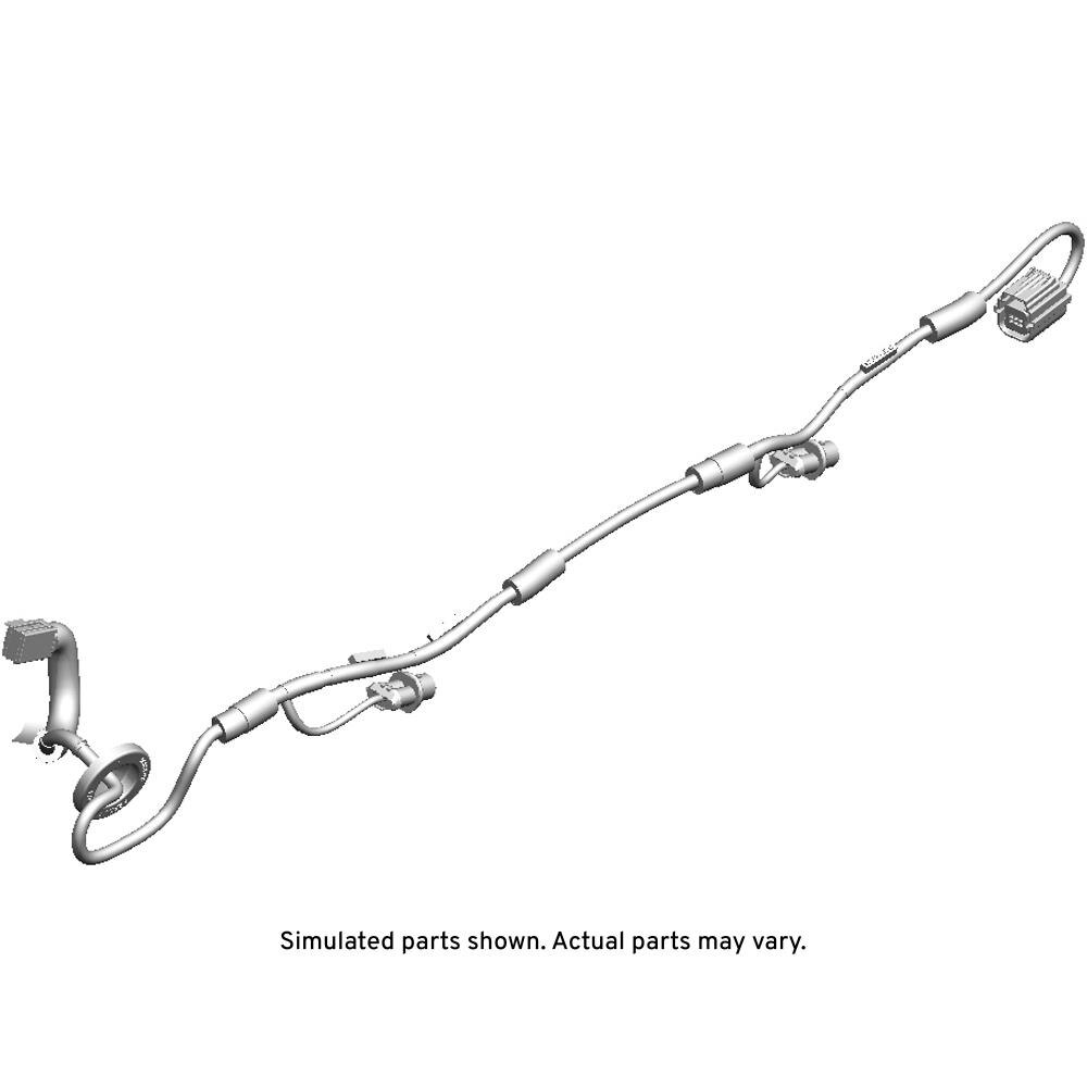 GM Genuine Parts Rear License Plate Lamp Wiring Harness