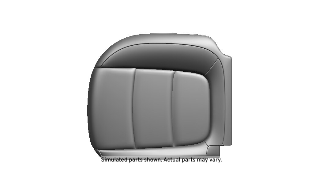 GM Genuine Parts Jet Black Rear Passenger Side Seat Cushion Cover