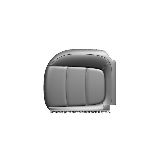 GM Genuine Parts Jet Black Rear Passenger Side Seat Cushion Cover