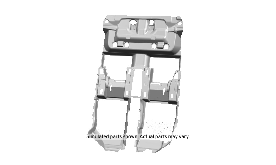 GM Genuine Parts Jet Black Floor Panel Carpet