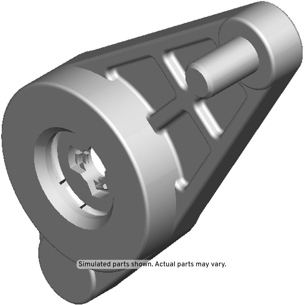 GM Genuine Parts Floor Air Valve Lever