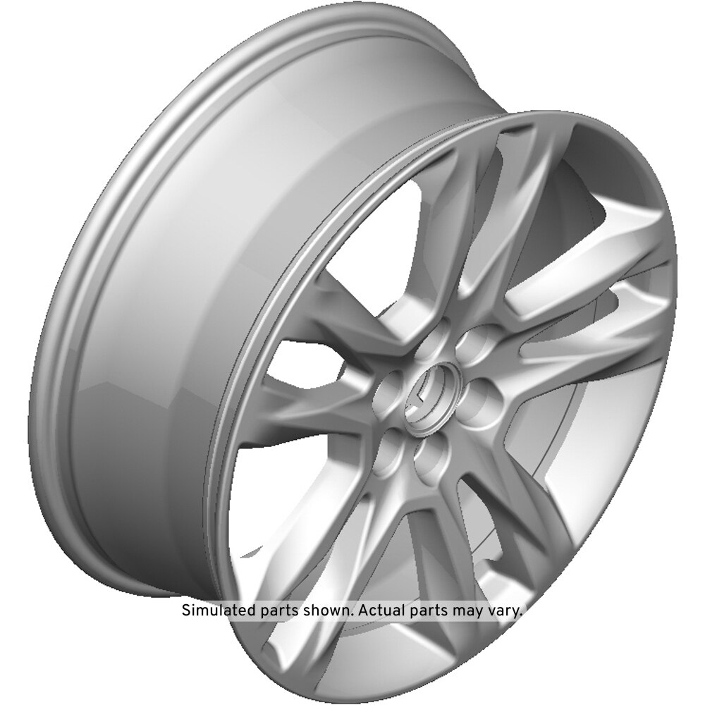 GM Genuine Parts 20x8.0in Aluminum Front and Rear Wheel
