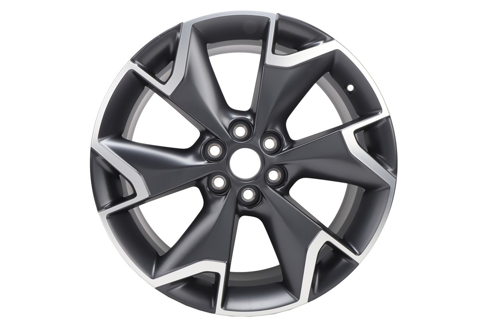 GM Genuine Parts Dark Android 20x8.0in Aluminum Front and Rear Wheel