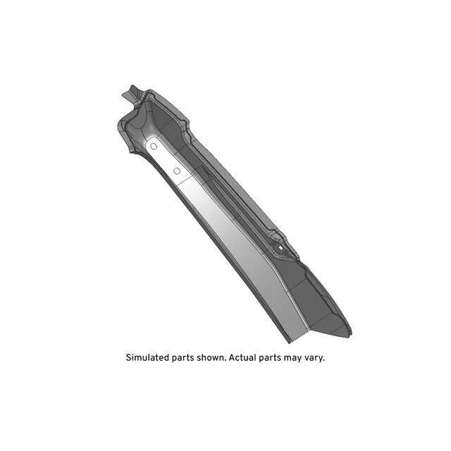 GM Genuine Parts Passenger Side Quarter Panel Gutter