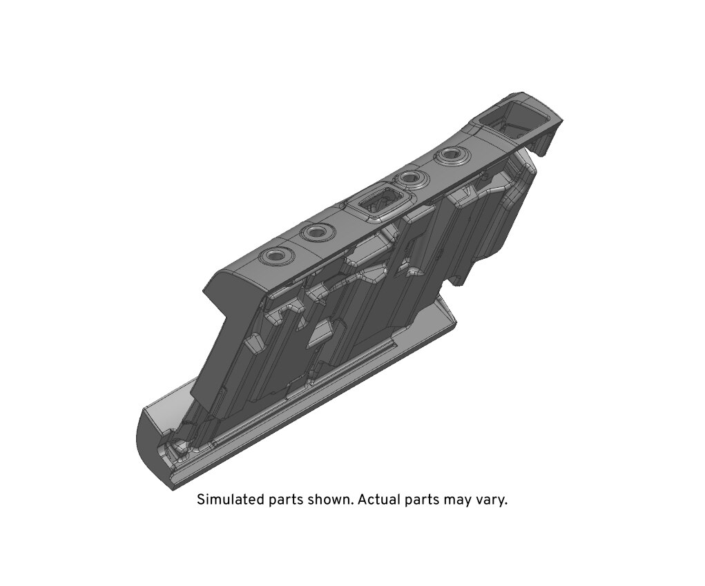 GM Genuine Parts Passenger Side Rear Seat Back Pad