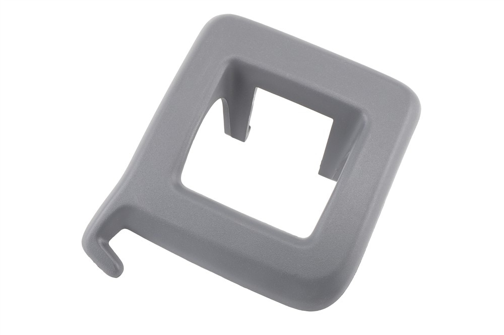 GM Genuine Parts Dark Galvanized Cool Rear Driver Side Seat Back Latch Release Handle Bezel