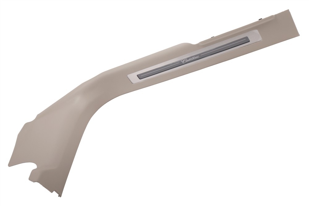 GM Genuine Parts Galvano Silver Passenger Side Instrument Panel Bezel