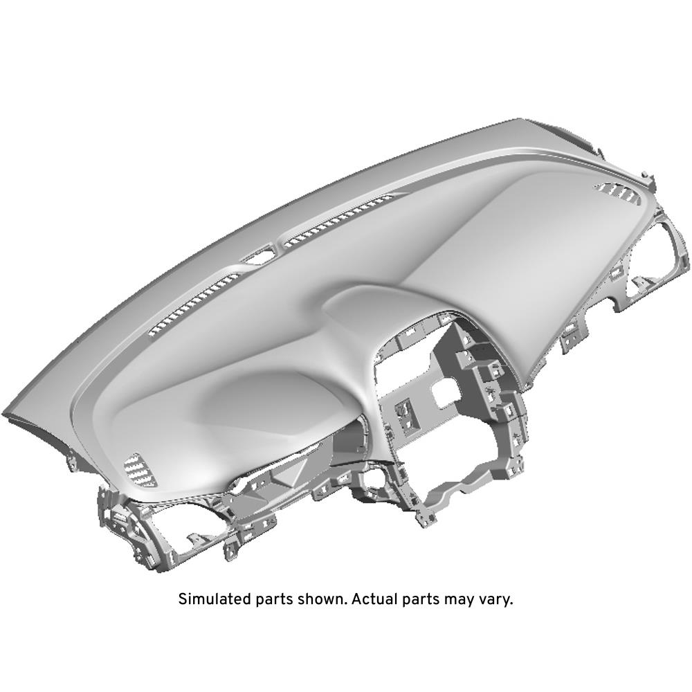 GM Genuine Parts Black Instrument Panel Upper Trim Panel