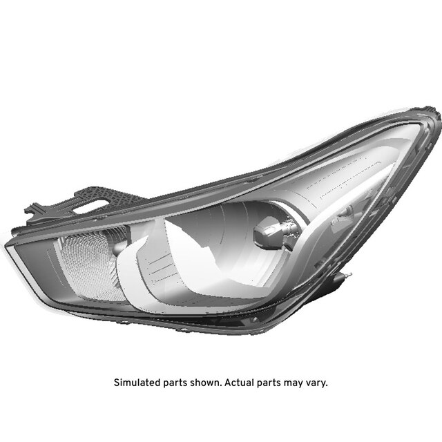 GM Genuine Parts Driver Side Headlamp Assembly