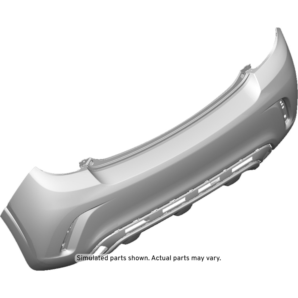 GM Genuine Parts Rear Upper Bumper Cover