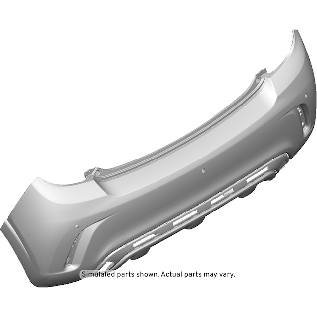 GM Genuine Parts Rear Bumper Cover