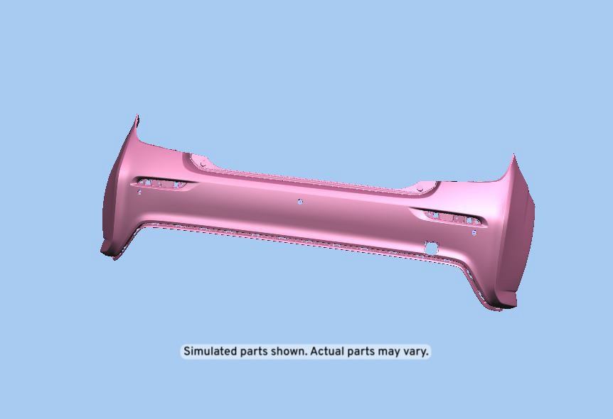GM Genuine Parts Rear Bumper Cover