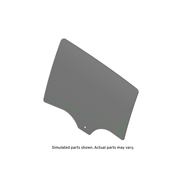 GM Genuine Parts Rear Driver Side Door Window