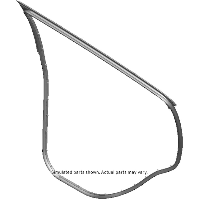 GM Genuine Parts Rear Passenger Side Door Weatherstrip