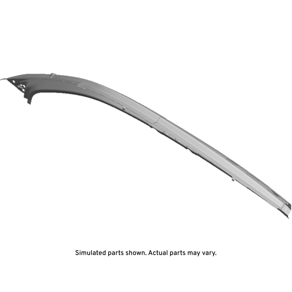 GM Genuine Parts Passenger Side Roof Outer Side Rail