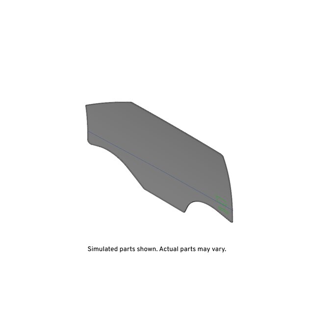 GM Genuine Parts Front Passenger Side Door Window
