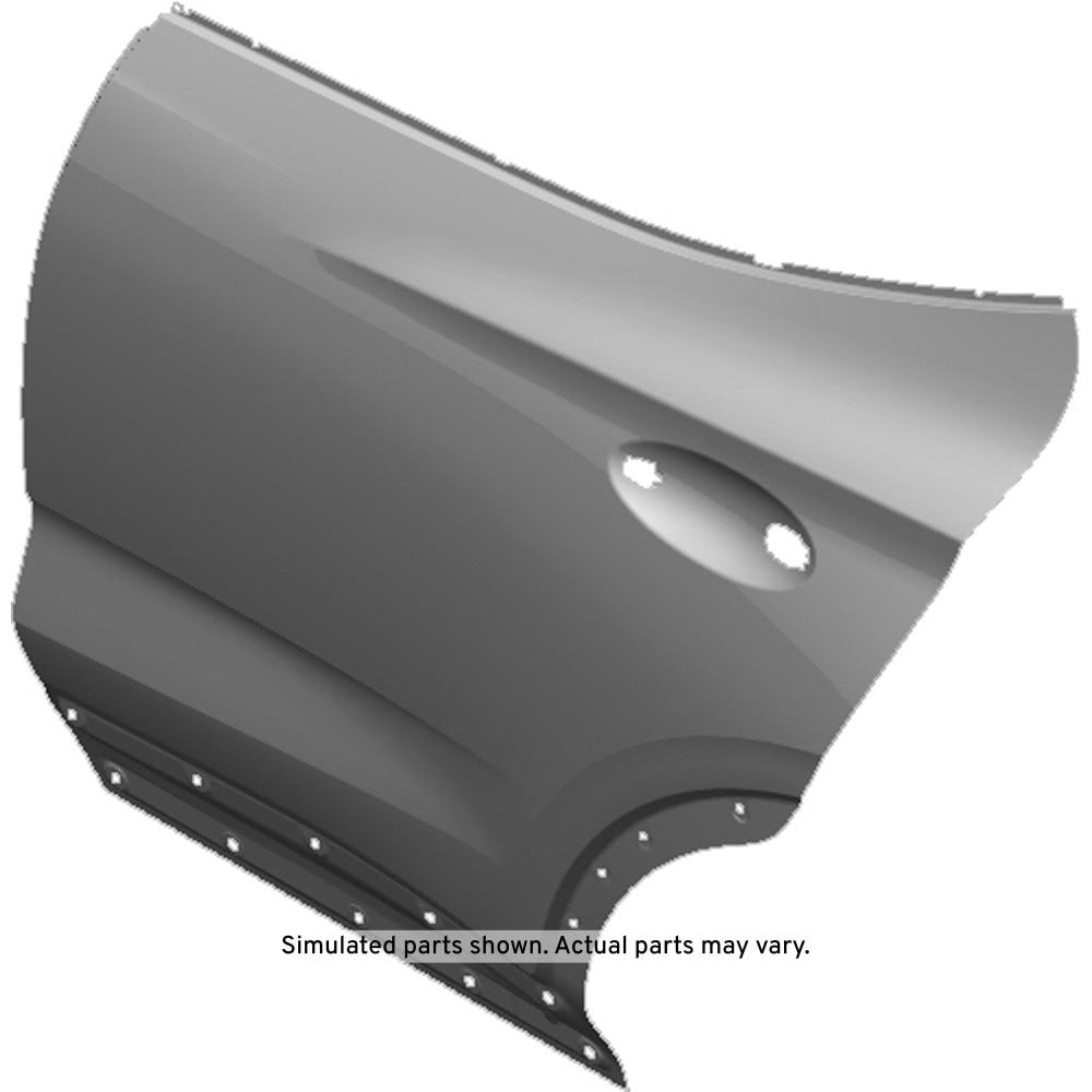 GM Genuine Parts Rear Driver Side Door Outer Panel