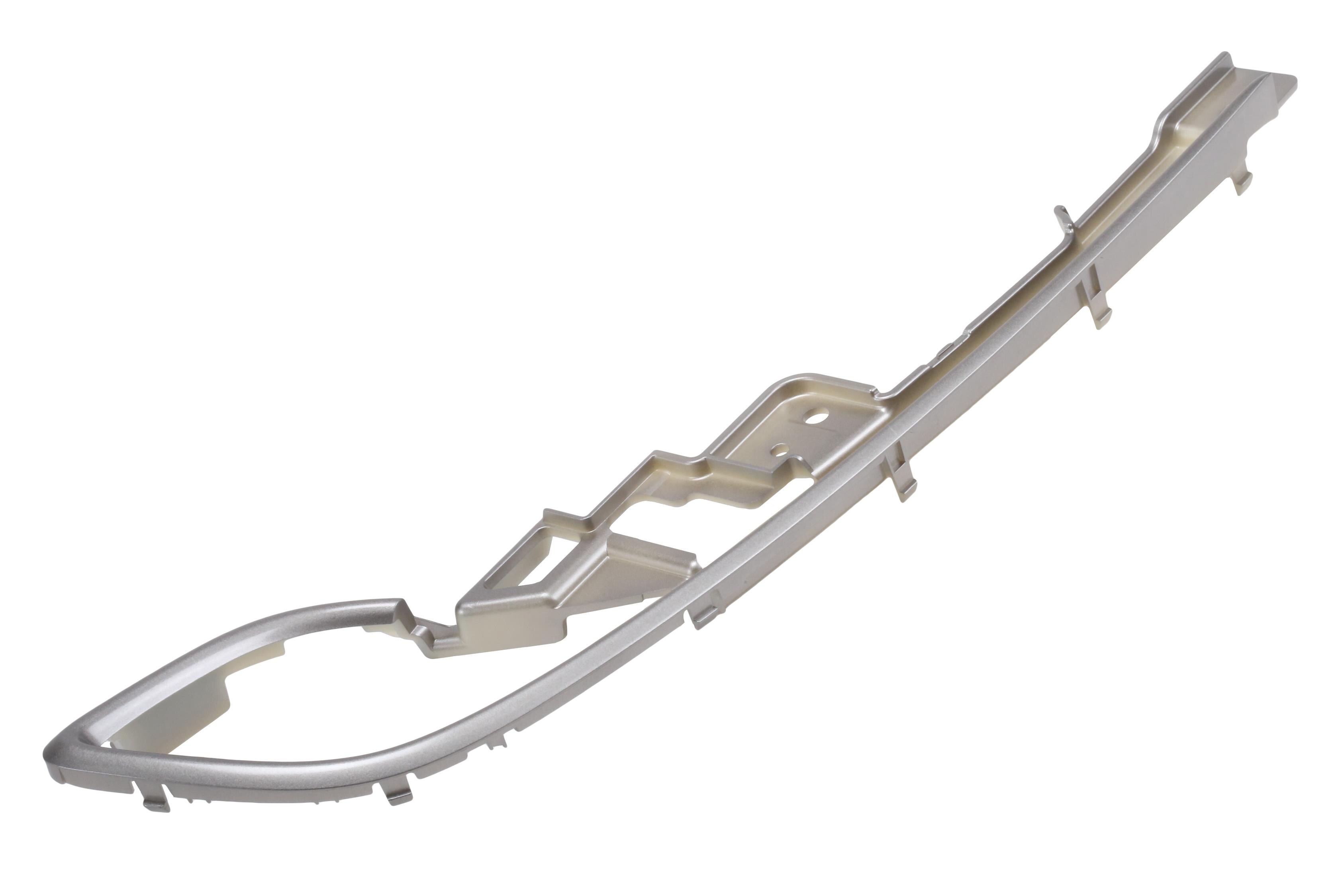 GM Genuine Parts Liquid Platinum Passenger Side Instrument Panel Trim Panel Applique